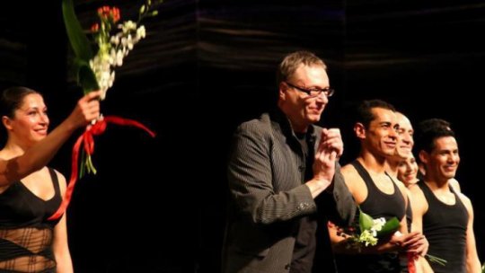 Coregraful Gigi Căciuleanu, în studioul Radio România Actualităţi