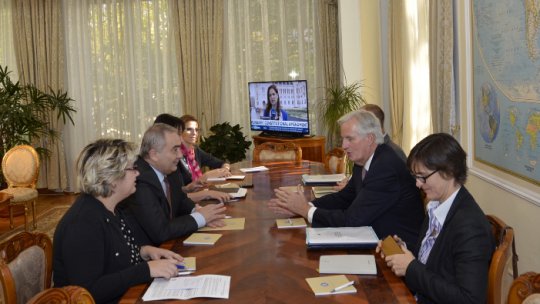 Întâlnire a ministrului român de externe cu negociatorul CE privind Brexit