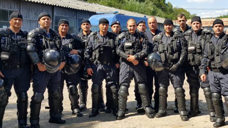 Mobilizare impresionantă de forţe în jurul Arenei Naţionale