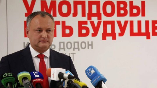 Preşedintele ales al Republicii Moldova face apel la calm şi ordine
