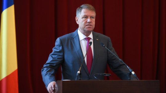 K.Iohannis a primit placheta "Martin Buber" pentru dezvoltarea comunităţii