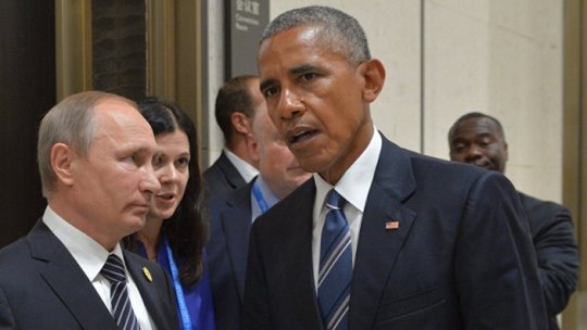 Barack Obama şi Vladimir Putin au vorbit despre Siria şi Ucraina