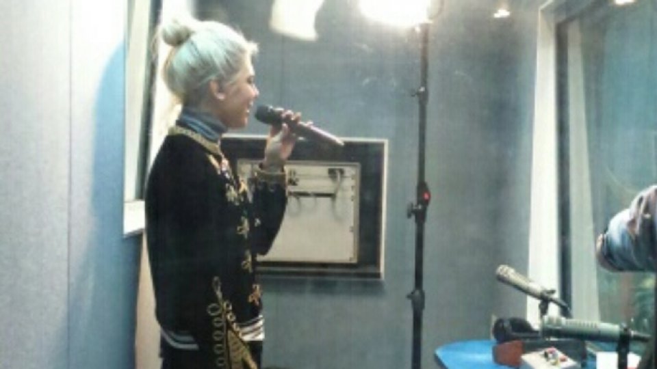 VIDEO: Sore a cântat live în studioul Radio România Actualități