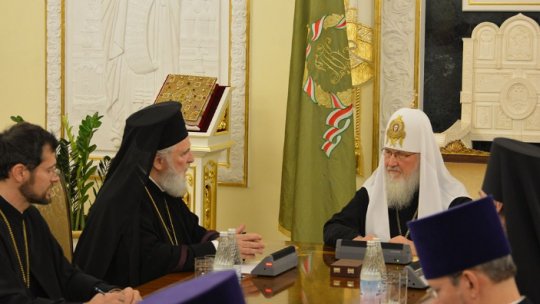 Întâlnire la Moscova între Patriarhul Kirill si Mitropolitul Nifon