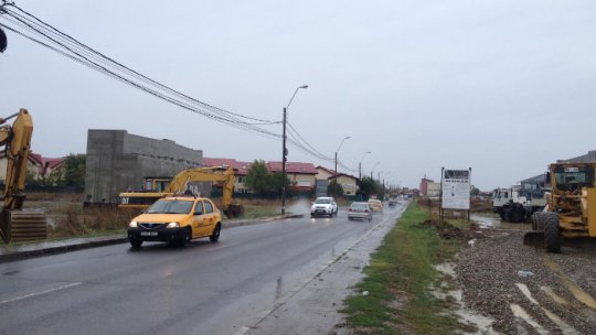 Autostrada A 3 Bucureşti-Ploieşti se apropie de intrarea în Capitală