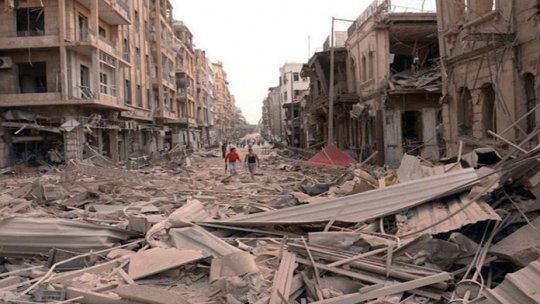 Civilii din Alep nu au reuşit ieri sã pãrãseascã oraşul în pauza umanitară