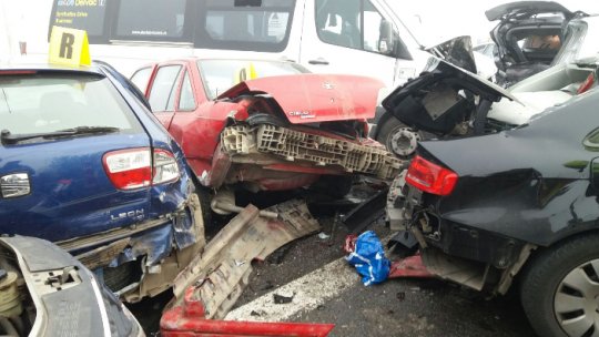 Dosar penal în cazul accidentului de sâmbătă de pe A2