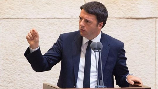 Matteo Renzi îşi prezintă demisia