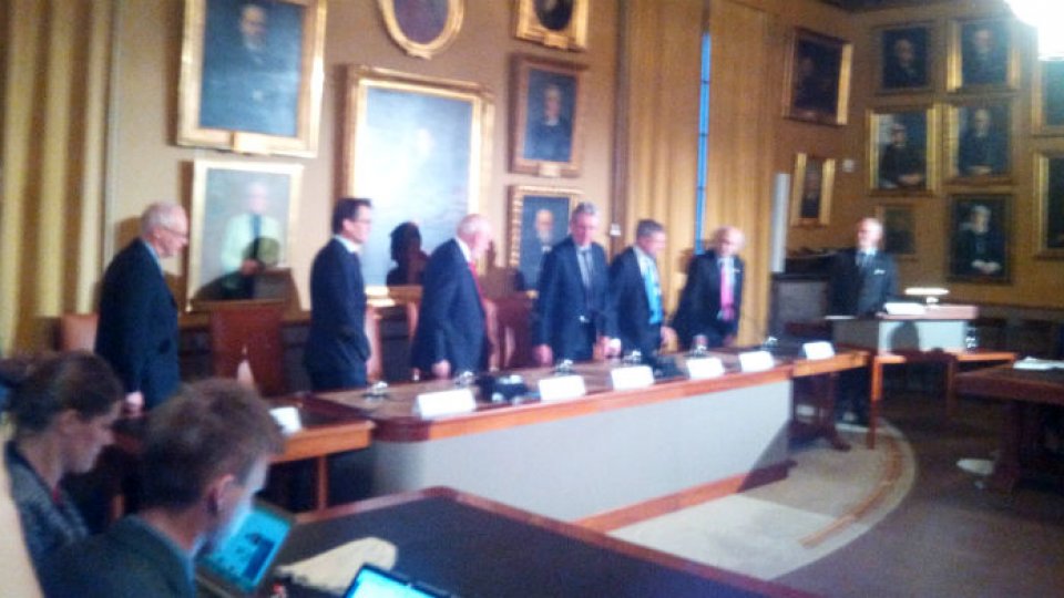 Conferințe de presă ale laureaților Nobel