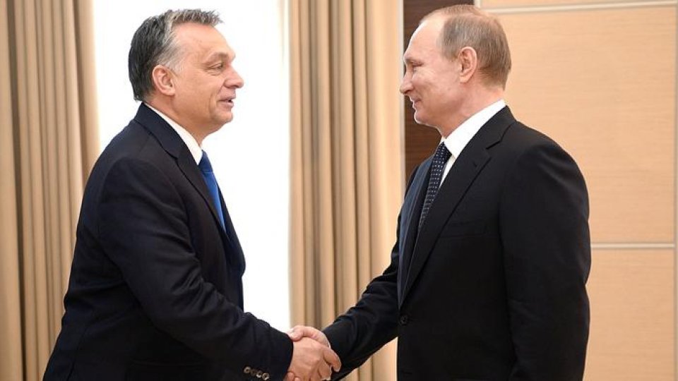 Întâlnire Vladimir Putin - Viktor Orbán, la Moscova