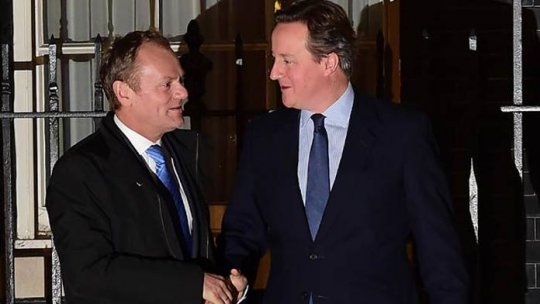 Negocieri Donald Tusk - David Cameron pentru evitarea unui "Brexit"