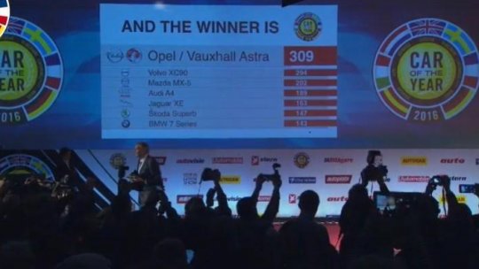 Opel Astra, mașina anului