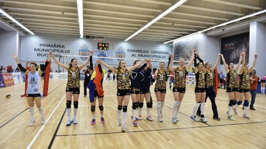 Echipa de volei feminin CSM București s-a calificat în finala Challenge Cup