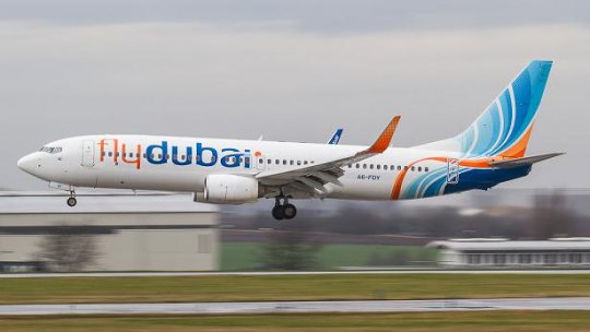 FlyDubai exclude orice act criminal în prăbuşirea avionului său