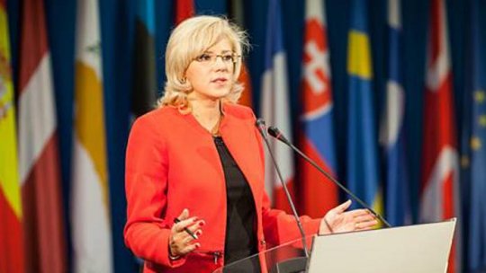 Comisarul european Corina Crețu, vizită oficială la București