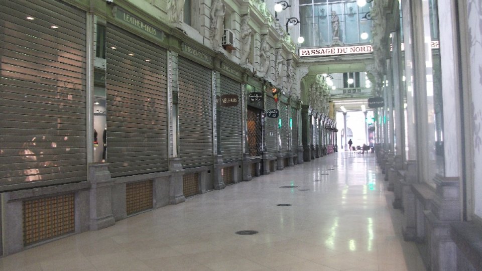 FOTO: Bruxelles-ul, a doua zi după atentatele din 22 martie