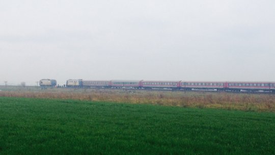 Circulatia feroviara s-a reluat in zona Tunari