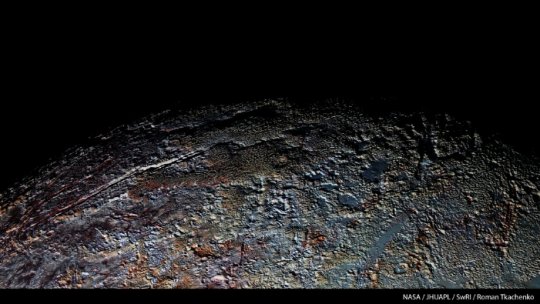 "Râuri și lacuri" pe planeta pitică Pluto