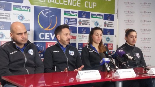 Volei: CSM București joacă în premieră o finală de cupă europeană