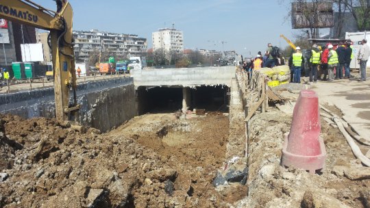 Lucrările la pasajul de la Piața Sudului, mutate pe Calea Văcărești