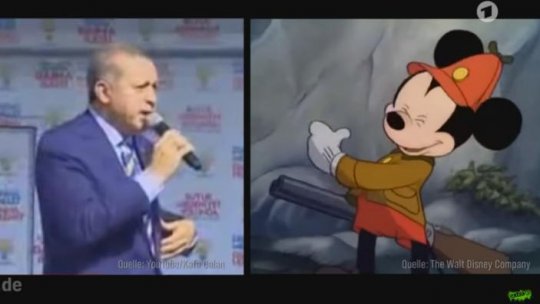 Ciudatul film german de pe YouTube care l-a înfuriat pe Erdogan