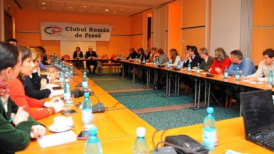 Clubul Român de Presă cere soluţionarea problemelor financiare ale TVR