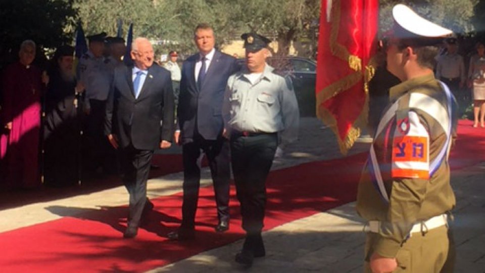 Klaus Iohannis, vizită în Israel