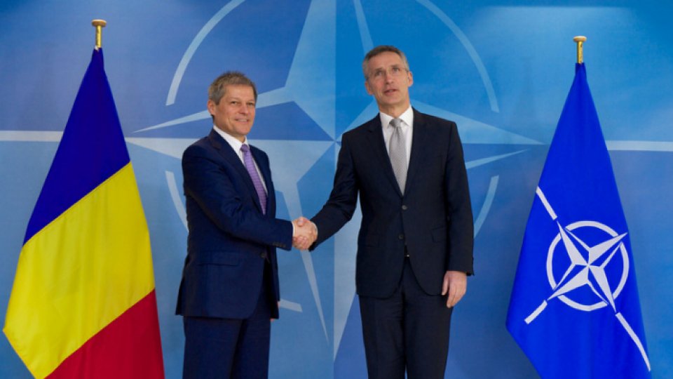 Temele conferinţei de presă comune Dacian Cioloş-Jens Stoltenberg