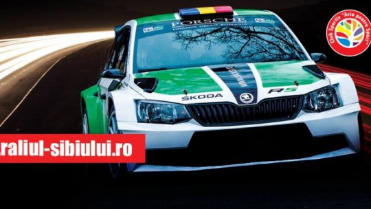 Motoare, fum, adrenalină la Raliul Sibiului