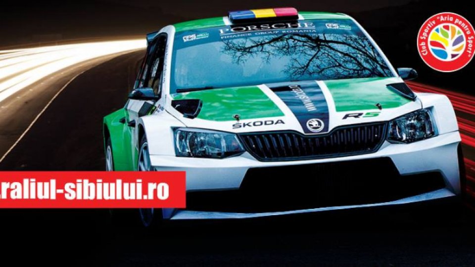 Motoare, fum, adrenalină la Raliul Sibiului