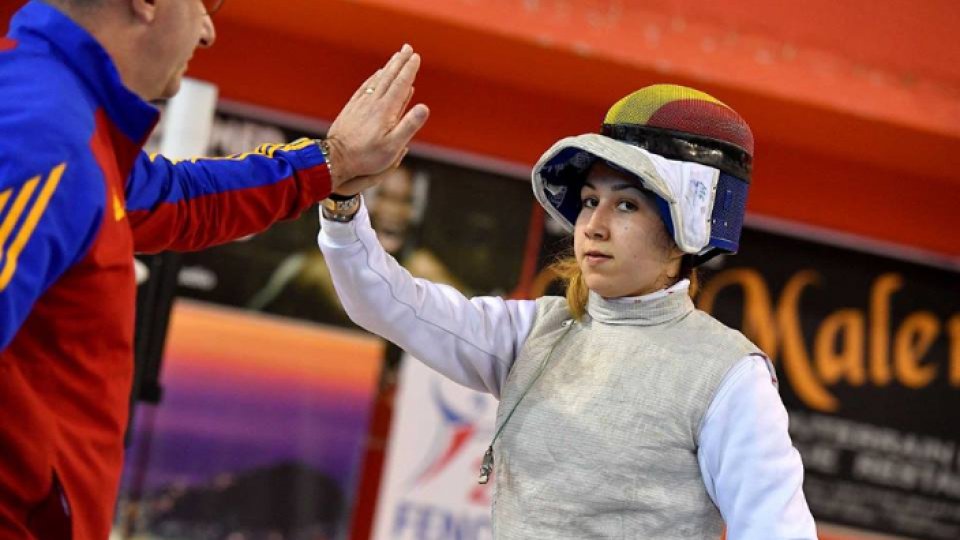 Mălina Călugăreanu s-a calificat la JO Rio în proba de floretă feminin