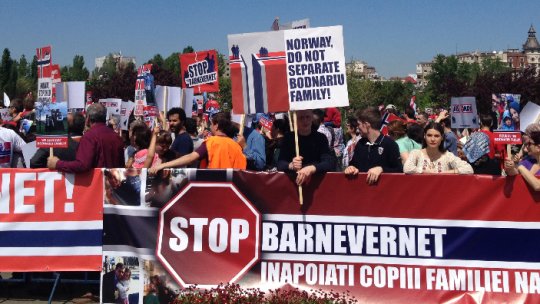 Marşuri de solidaritate faţă de familia Bodnariu, în ţară şi în străinătate