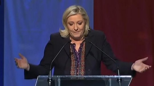 Marine Le Pen susține, la Sinaia, desființarea UE