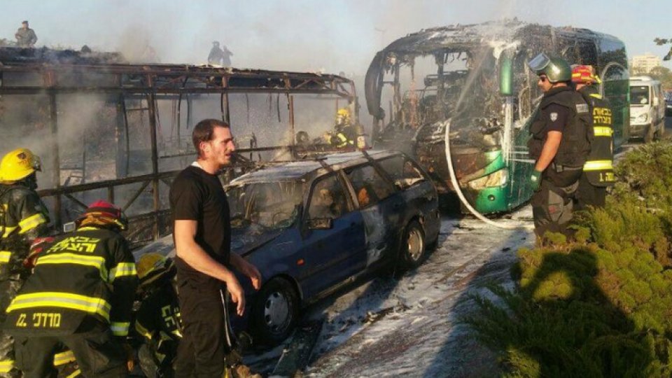 21 de persoane rănite în urma exploziei unui autobuz la Ierusalim