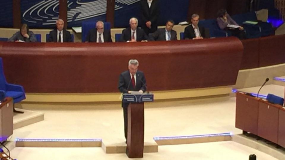 Declarație a liderului grupului socialist din APCE