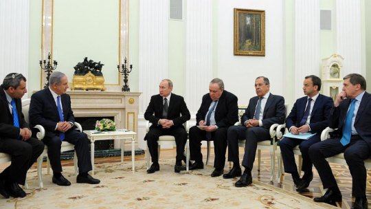 Întrevedere la Moscova între Benjamin Netanyahu şi Vladimir Putin