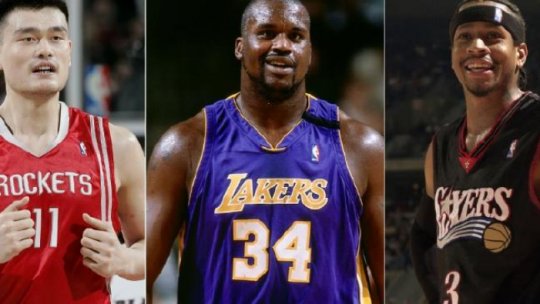 Shaquille O'Neal, Allen Iverson și Yao Ming incluși în Hall of Fame