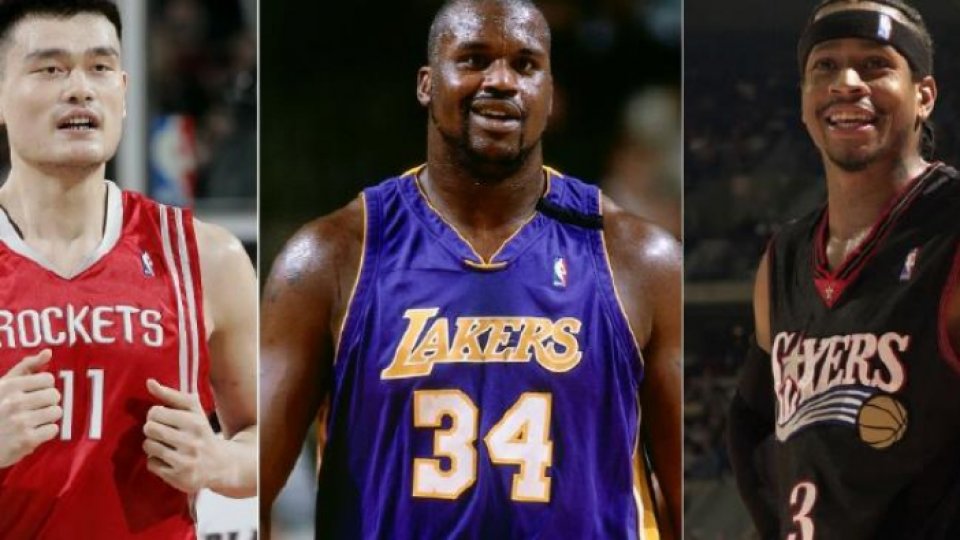 Shaquille O'Neal, Allen Iverson și Yao Ming incluși în Hall of Fame
