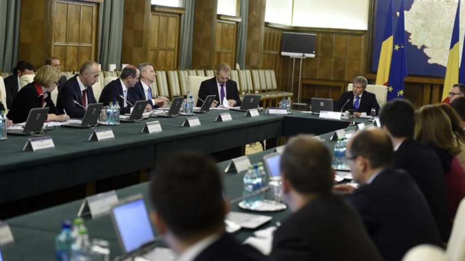 Guvern: Reuniune de pregătire a preşedinţiei române a Consiliului European