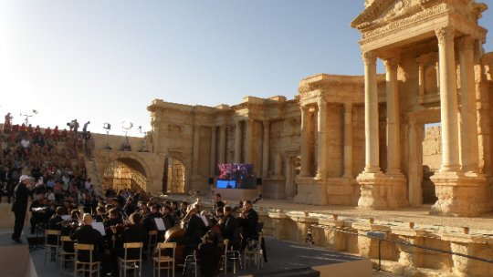 Orchestra simfonică din Sankt Petersburg, concert în Palmira