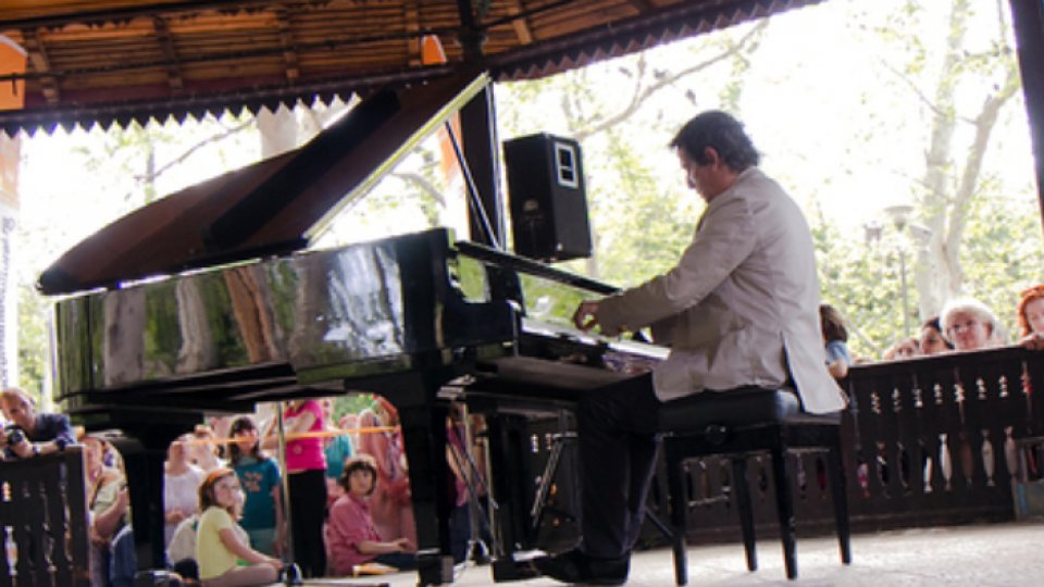 "Pianul Călător", în Parcul Cișmigiu