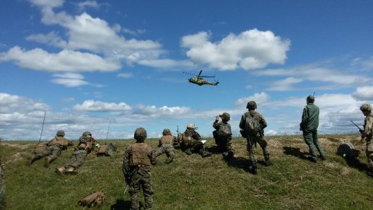 FOTO: Militari din șase țări la exercițiul „Platinum Eagle 16.1”, Smârdan