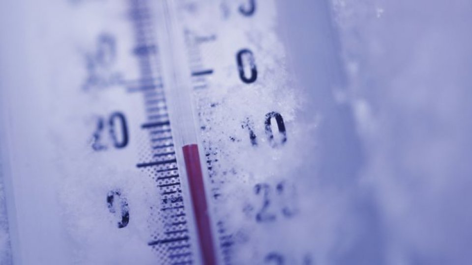 Harghita: temperatura a scăzut până la limita îngheţului