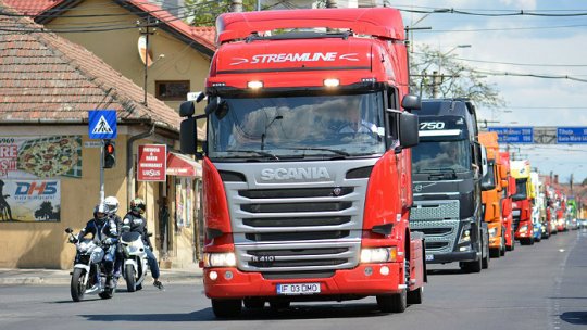 Tariful rovinietei pentru vehiculele de transport de marfă va fi modificat