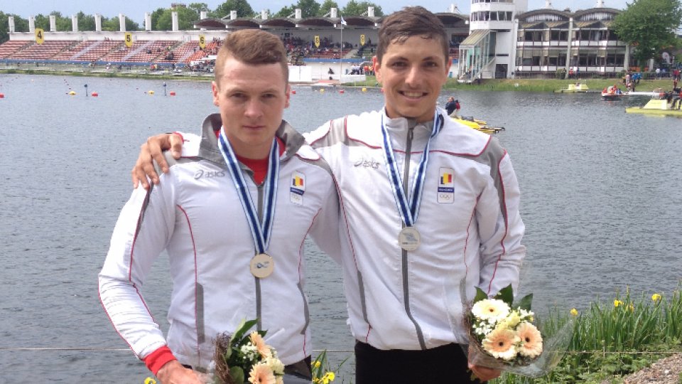 Leonid Carp si Stefan Strat au cucerit medalia de argint la Regata Duisburg