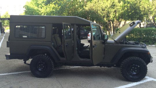 FOTO: Un vehicul militar ar putea fi produs la Uzina Mecanică Bucureşti