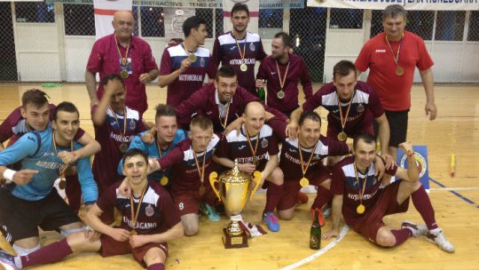 Cupa României la fotbal în sală rămâne în cetatea Devei