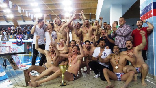 Steaua este noua campioană națională la polo pe apă