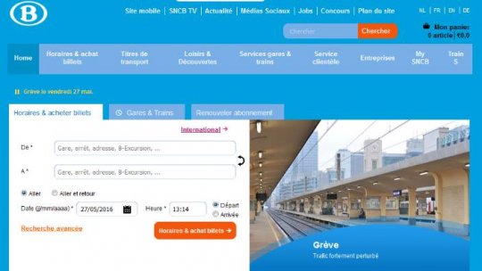 Avertizare de călătorie în Belgia
