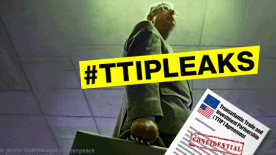 Greenpeace: Proiectul acordului UE - SUA(TTIP) conține elemente șocante